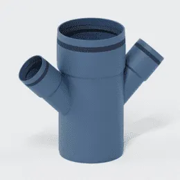 PO Doppelabzweig POLO-KAL XS DN 110/50/45Grad