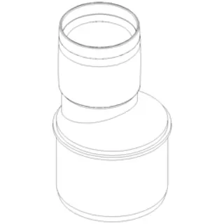 PO Übergangsrohr POLO-KAL XS DN 75/50 – Bild 2