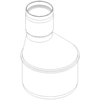 PO Übergangsrohr POLO-KAL XS DN 110/50 – Bild 2