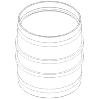 PO Überschiebmuffe POLO-KAL XS DN 110 – Bild 2