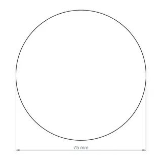 PO Ersatzfilter für Zu-/Abluftgitter POLO-KWL DN 75, ISO Coarse 30% (G3) – Bild 3