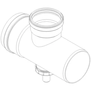 PO Kondensatablaufreinigungsrohr POLO-KWL DN 200/160/40 – Bild 3