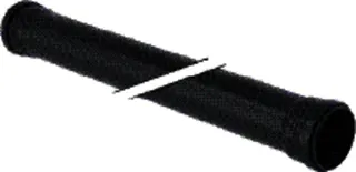 GE Silent-Pro Rohr mit 2 Muffen d110mm L300cm
