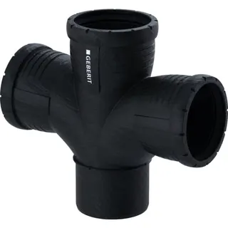 Geberit Silent-Pro Bogenabzweig 2-fach 87,5Gr d125/110 – Bild 2