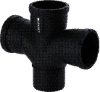 GE Silent-Pro Bogenabzweig 2-fach 87,5Gr d125/110