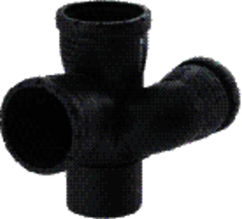 Geberit Silent-Pro Schachtbogenabzweig 87,5Gr d90/90/75 links