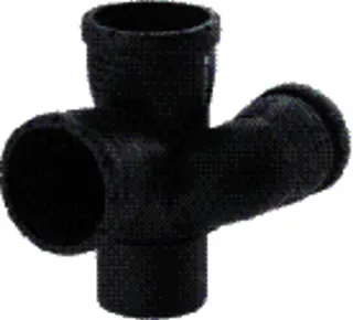 GE Silent-Pro Schachtbogenabzweig 87,5Gr d110/110/75 links
