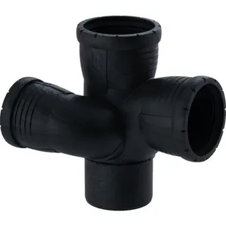 Geberit Silent-Pro Schachtbogenabzweig 87,5Gr d110/110/75 rechts – Bild 2