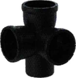 GE Silent-Pro Eckabzweig 87,5Gr d125/110/110