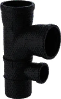 GE Silent-Pro Kombibogenabzweig 87,5Gr d110/90/50