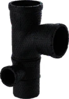 GE Silent-Pro Kombibogeneckabzweig 87,5Gr d110/90/50 links