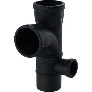 Geberit Silent-Pro Kombibogeneckabzweig 87,5Gr d90/90/50 rechts – Bild 2