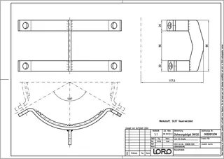 LORO-X SICHERUNGSBÜGEL DN 150 – Bild 2