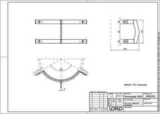 LORO-X SICHERUNGSBÜGEL DN 200 – Bild 2