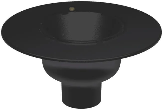 ACO Bodenablauf Wal-Selecta DN100 90 Grad/2,0l/s/Klebefl./ohne WS/Anstrich
