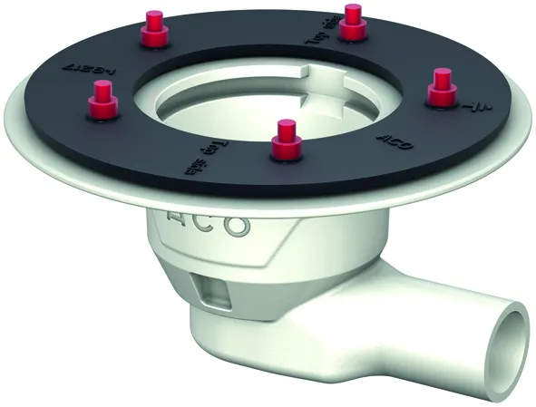 ACO Bodenablauf Passavant DN50 1,5Grad/1,0l/s/Pressfl./ohne WS/epoxiert
