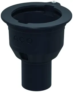 ACO Bodenablauf Passavant DN70 90 Grad/2,0l/s/Halter./ohne WS/Anstrich