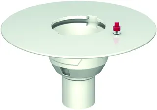 ACO Bodenablauf Passavant DN70 90 Grad/2,0l/s/Klebefl./ohne WS/epoxiert