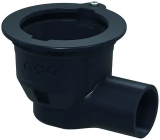 ACO Bodenablauf Passavant DN70 1,5 Grad/1,6/s/ Halter./ohne WS/Anstrich