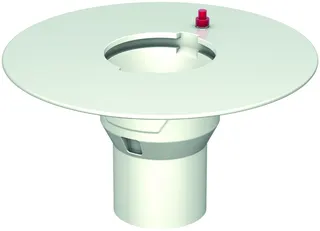 ACO Bodenablauf Passavant DN100/90 Grad/ 2,0l/s/Klebefl./epoxiert