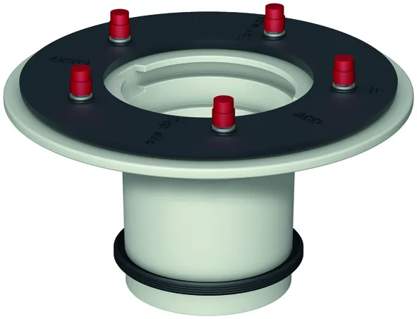 ACO Oberteil Passavant DN50/70/100/ Guss/Stutzen D125/ epoxiert