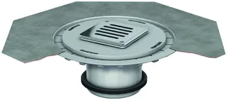ACO Aufsatzstück AV-Selecta 110x110/ K3/ Kst./Rost V2A/ verschraubt