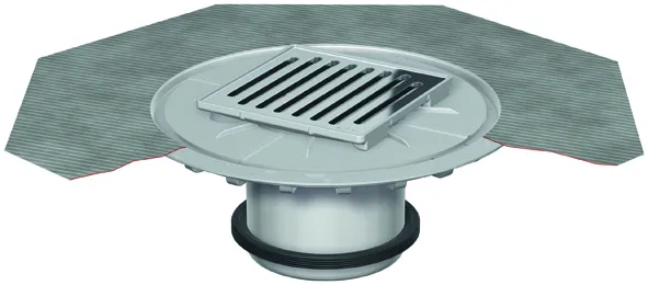 ACO Aufsatzstück AV-Selecta 148x148/K3/ Kst./Rost V2A verriegelbar