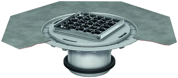 ACO Aufsatzstück AV-Selecta 150x150/L15 Kst./ rutschh./Rost V2a/ lose eingelegt