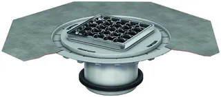 ACO Aufsatzstück AV-Selecta 150x150/L15 Kst./ rutschh./Rost V2a/ lose eingelegt