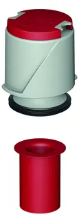 ACO Brandschutzset Passavant DN50/90 Grad/ R30-R120/Brandschutzklasse