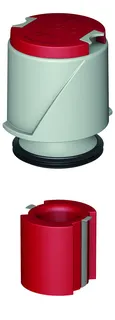 ACO Brandschutzset DN100/90 Grad R30-120/ACO Bodenablauf Passavant