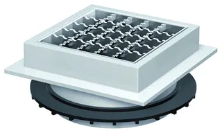 ACO Aufsatzstück Gusseisen 197x197/ H97/ L15/ epoxiert