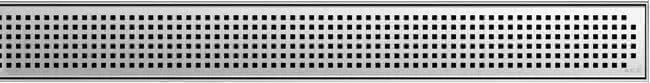 ACO ShowerDrain Rost/grating 700x80/ Quadrato/ V2A/ K3