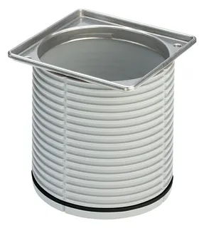Viega Aufsatzrahmen Advantix 4949.1 in 100x100 Chromnickelstahl