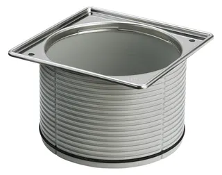 Viega Aufsatzrahmen Advantix 4949.3 in 150x150 Chromnickelstahl