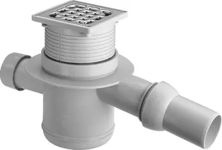 Viega Badablauf 4921.4 in DN40xDN50 Kunststoff grau – Bild 2