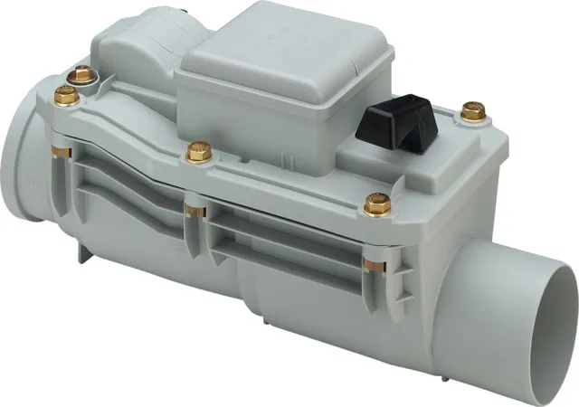 Viega Rückstausicherung 4987.2 in 100mm Kunststoff grau
