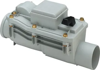 Viega Rückstausicherung 4987.2 in 100mm Kunststoff grau