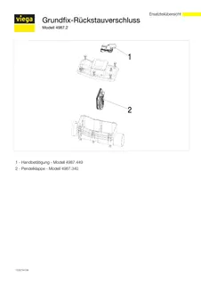 Viega Rückstausicherung 4987.2 in 125mm Kunststoff grau – Bild 4