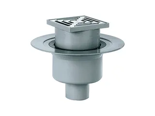 Bodenablauf 61 HT/KE, DN 100, 150 x 150 mm