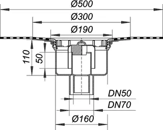 Ablaufgehäuse 61 HT DallBit, DN 50/DN 70 – Bild 4