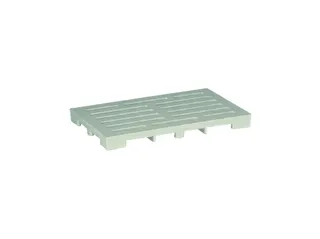Rost zu Kellerablauf 71, weiß, 225 x 155 mm