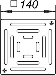 Rost ES 140, massiv, 140 x 140 mm – Bild 3