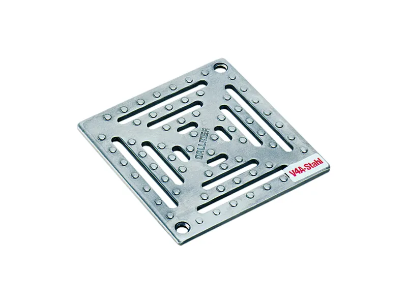Rost RHS 140, massiv, rutschhemmend, 140 x 140 mm