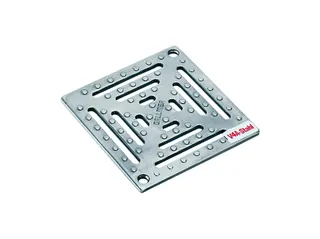 Rost RHS 140, massiv, rutschhemmend, 140 x 140 mm