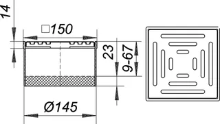 Aufsatz KE 15, 150 x 150 mm – Bild 4