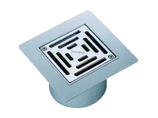 Aufsatz PVC EN 15, Rost verschraubt, 150 x 150 mm