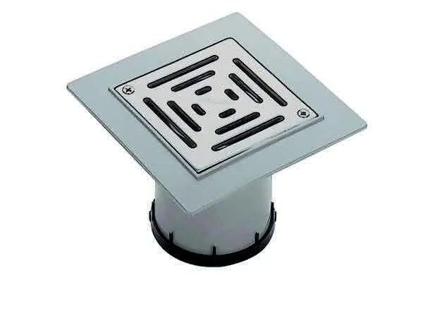 Aufsatz PVC-KEN 10, Rost verschr., 150 x 150 mm
