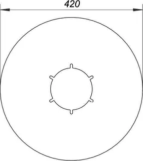 Anschluss-Manschette S 10, PVC-weich, d: 420 mm – Bild 4