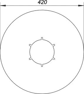 Anschluss-Manschette S 10, EPDM, d: 420 mm – Bild 4